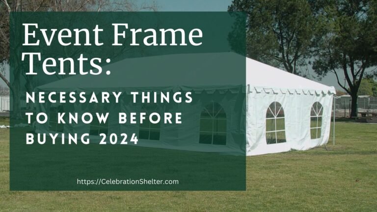 Frame Tent