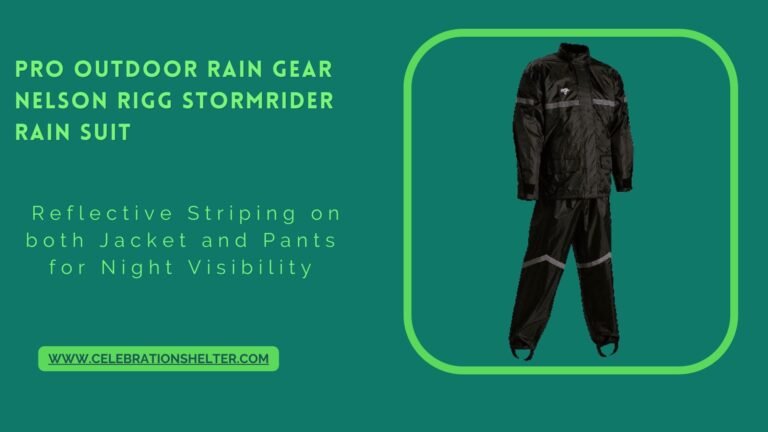 Pro Outdoor Rain Gear Nelson Rigg Stormrider Rain Suit